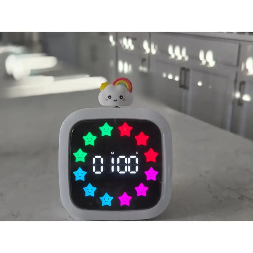 Yunbaoit Digital Visual Timer for Kids 99-Min Countdown Rechargeable ADHD Autism
